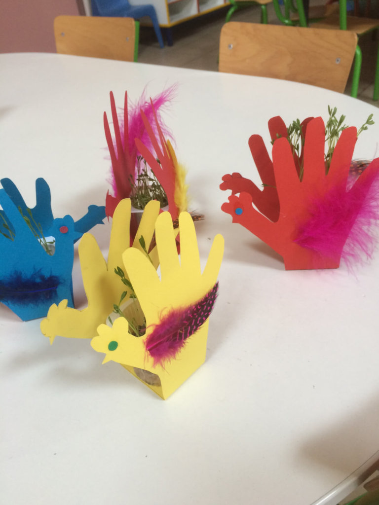 Bricolage de Pâques en Maternelle